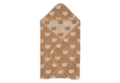 Cape de Bain Éponge  - Jacquard - Teddy Bear