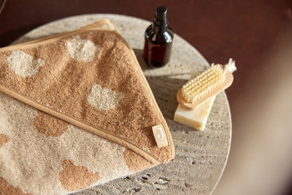 Cape de Bain Éponge  - Jacquard - Teddy Bear