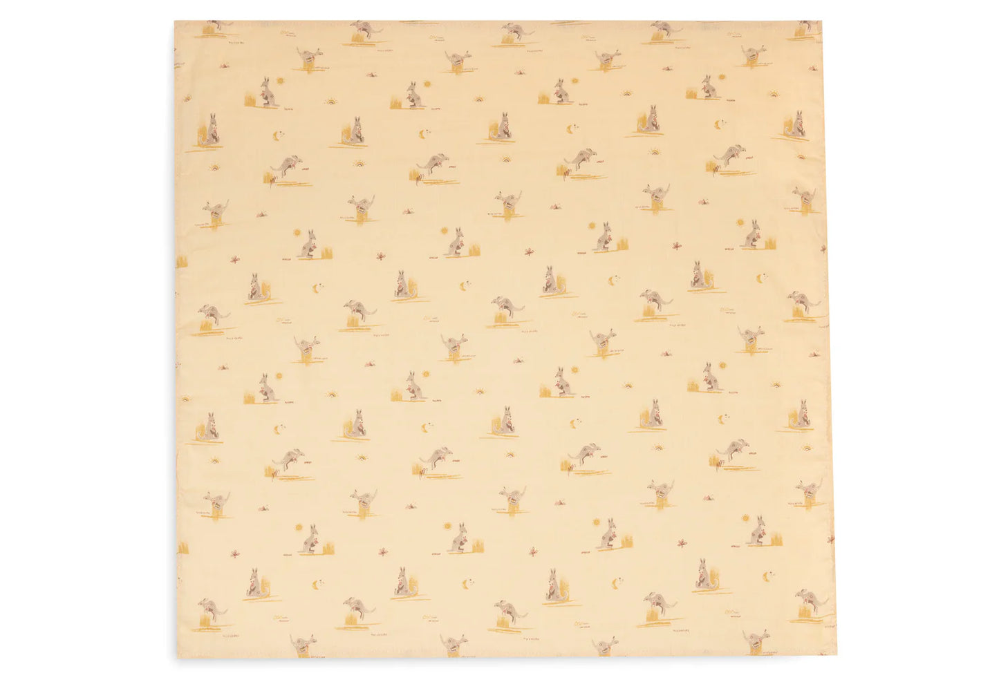 Lange Gaze de Coton 70x70cm - Kangaroots - 3 Unités