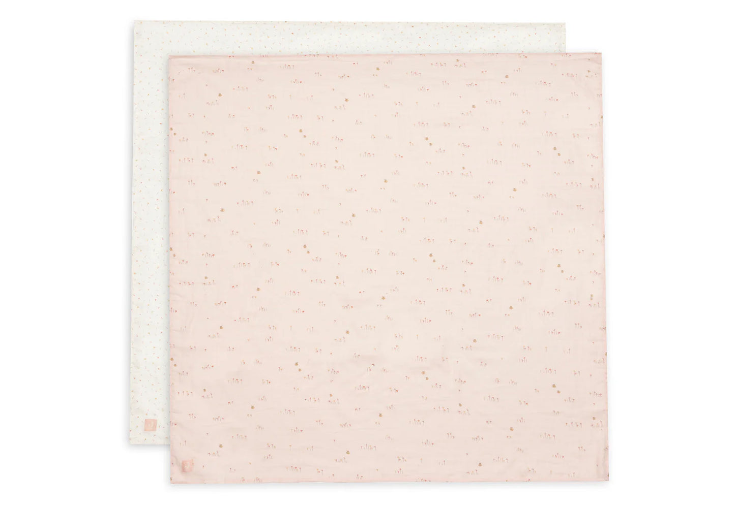 Lange Gaze de Coton 115x115cm - Pretty Picnic - 2 Unités