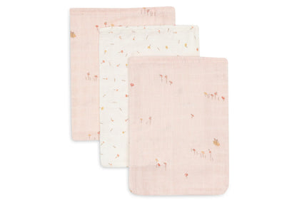 Gant de Toilette Gaze de Coton - Pretty Picnic - 3 Unités
