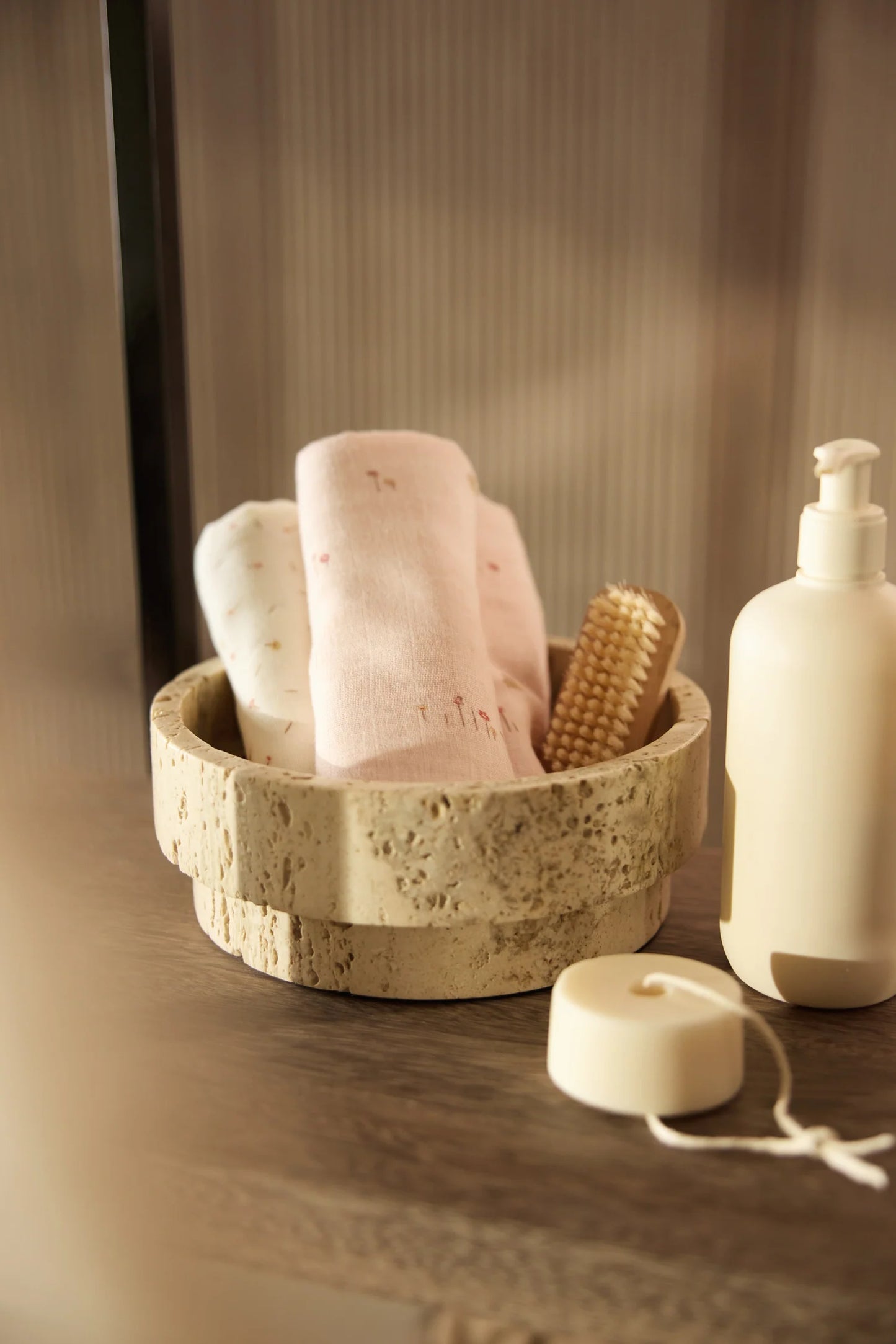 Gant de Toilette Gaze de Coton - Pretty Picnic - 3 Unités