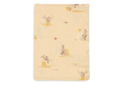 Gant de Toilette Gaze de Coton - Kangaroots - 3 Unités