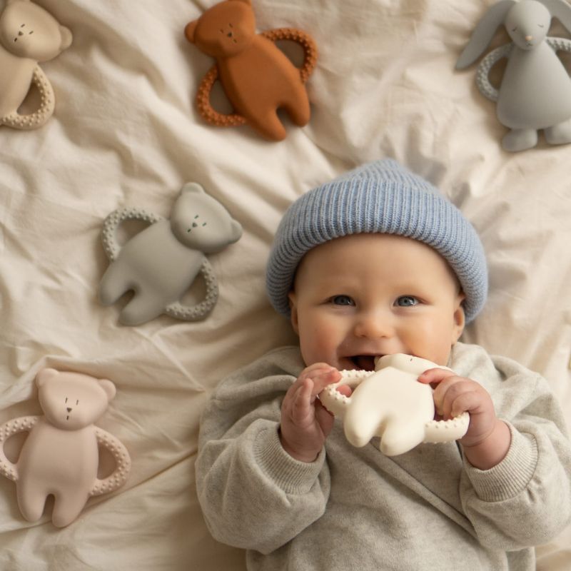 Ourson de dentition - MOONIE (2 couleurs)