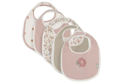 Bavoir Imperméable Retro Flowers (pack de 5)