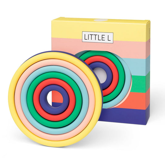 Cercles colorés en silicone