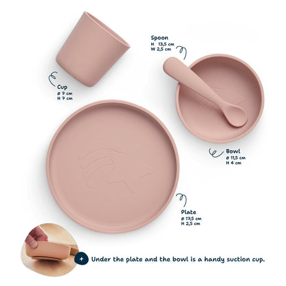 Set de table Silicone Pale Pink