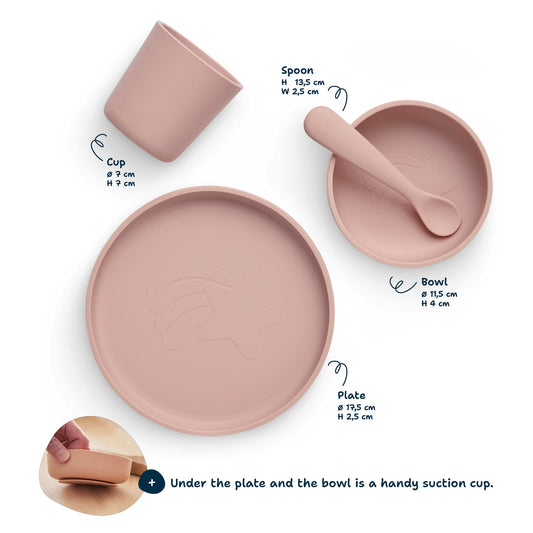 Set de table Silicone Pale Pink