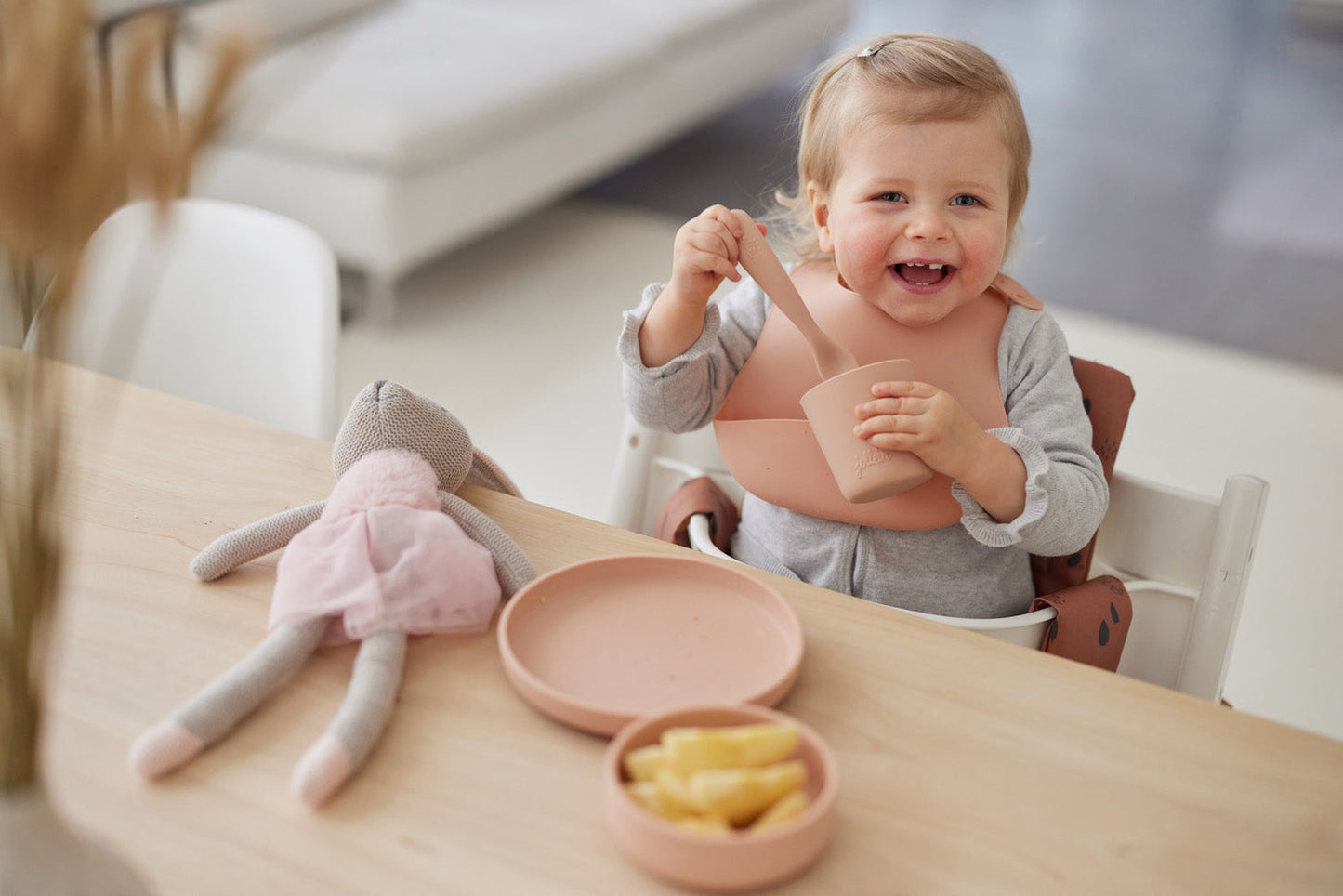 Set de table Silicone Pale Pink