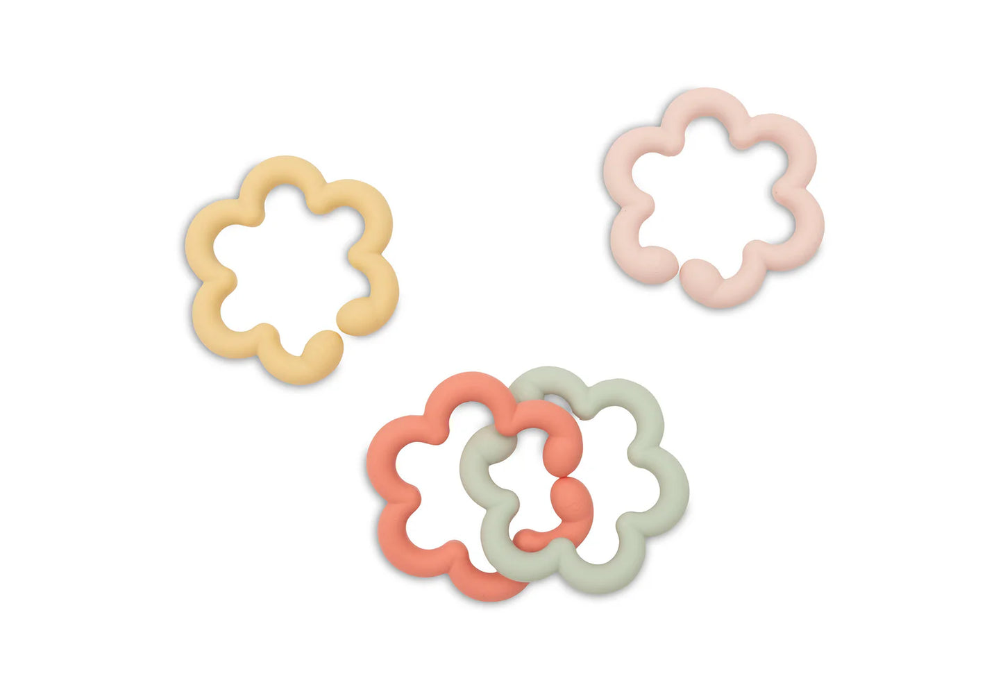 Jeu d'anneaux Silicone - Flowers