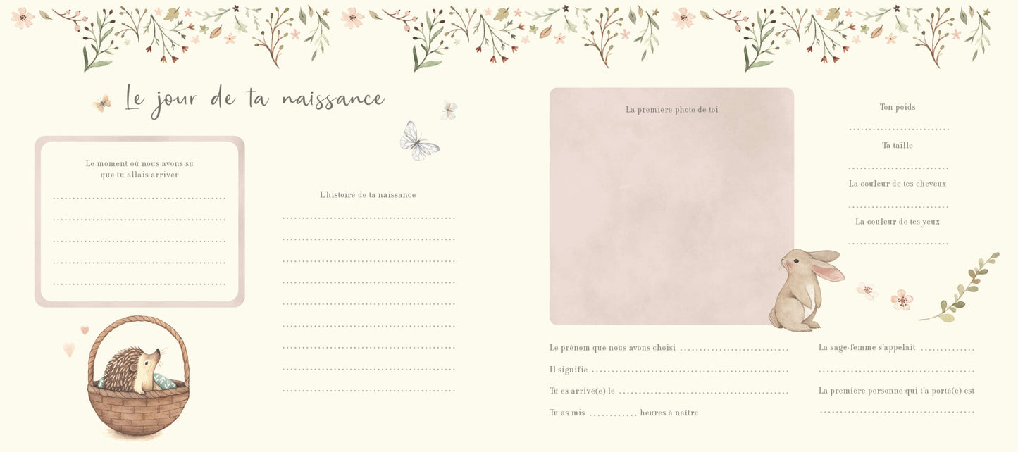 Mon livre de bébé - Ma première année