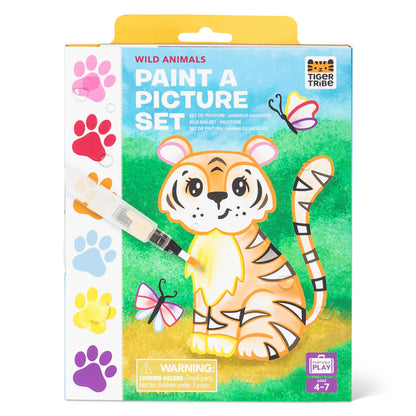 Kit de peinture aquarelle - Animaux sauvages