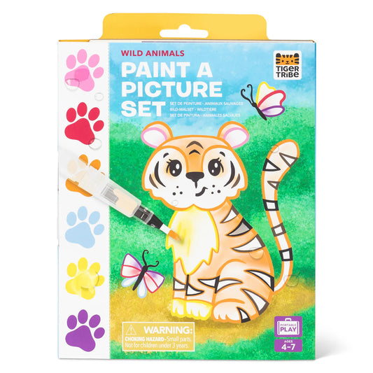 Kit de peinture aquarelle - Animaux sauvages