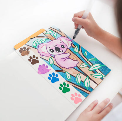 Kit de peinture aquarelle - Animaux sauvages