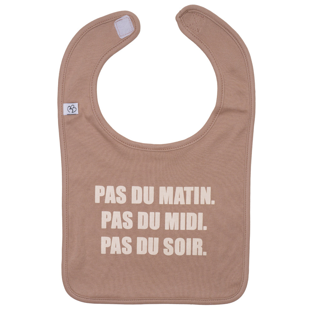 Bavoir à message (3 modèles)
