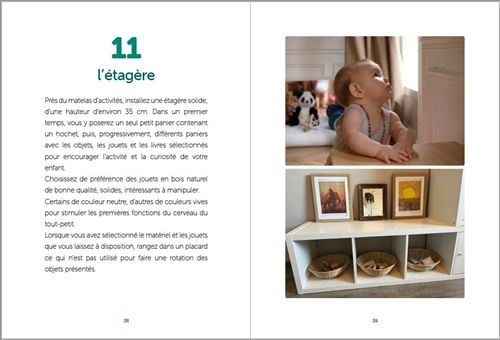 Bébé Montessori – 60 activités pour préparer son univers, l'éveiller et l'aider à faire seul