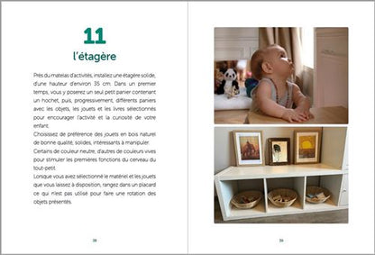Bébé Montessori – 60 activités pour préparer son univers, l'éveiller et l'aider à faire seul