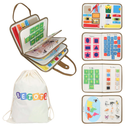 Busyboard montessori beige