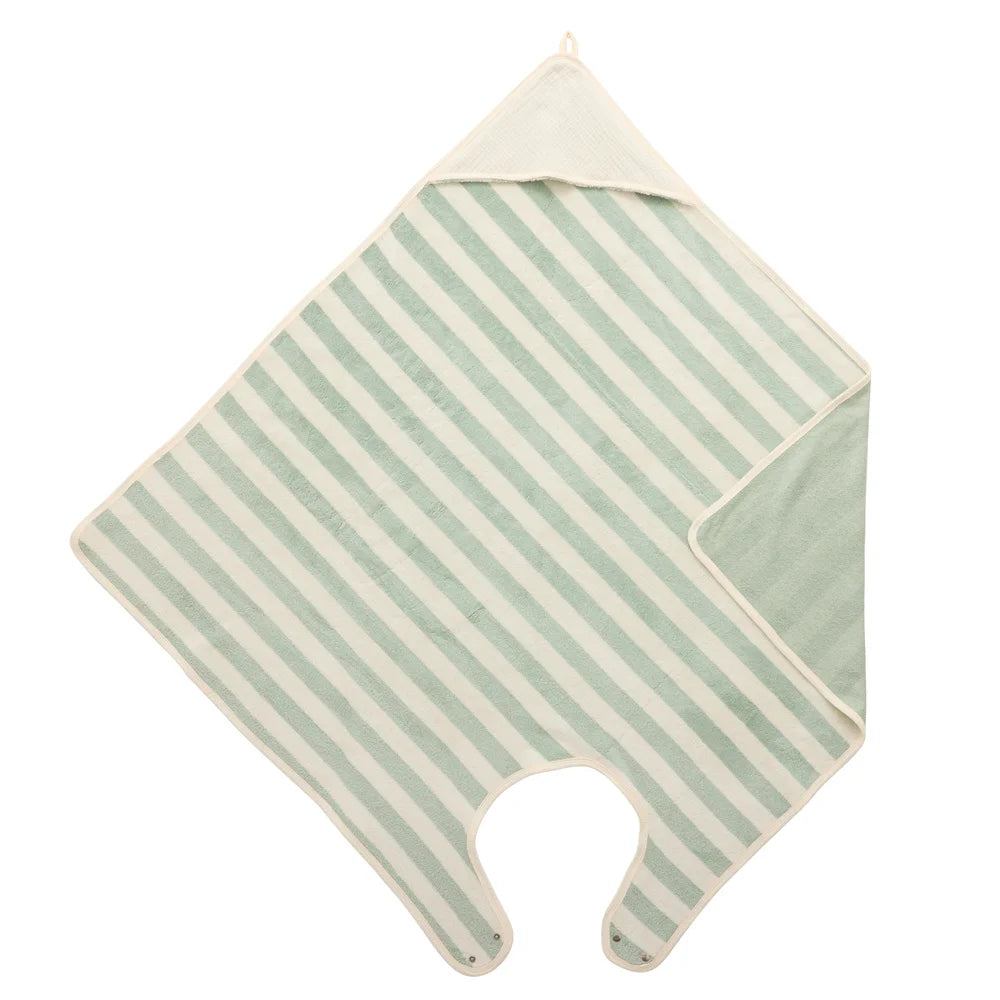 Cape de bain tablier - (2 couleurs au choix)
