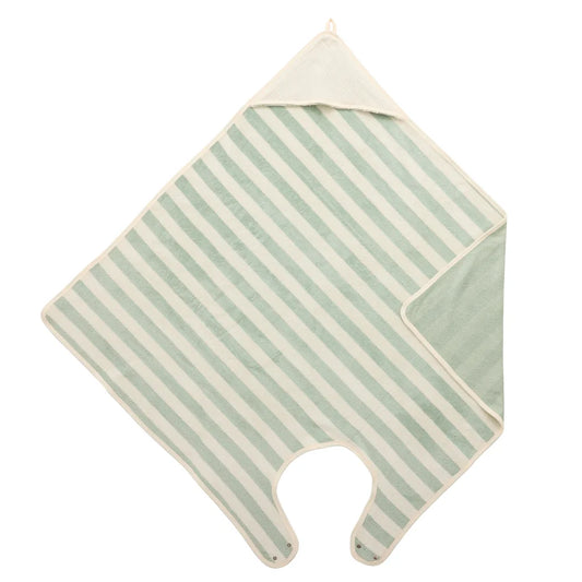 Cape de bain tablier - (2 couleurs au choix)