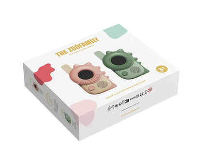 Talkie Walkie - Dino Rose x Dino Vert