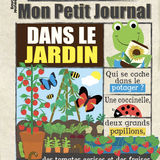 Mon journal en tissu - Le jardin