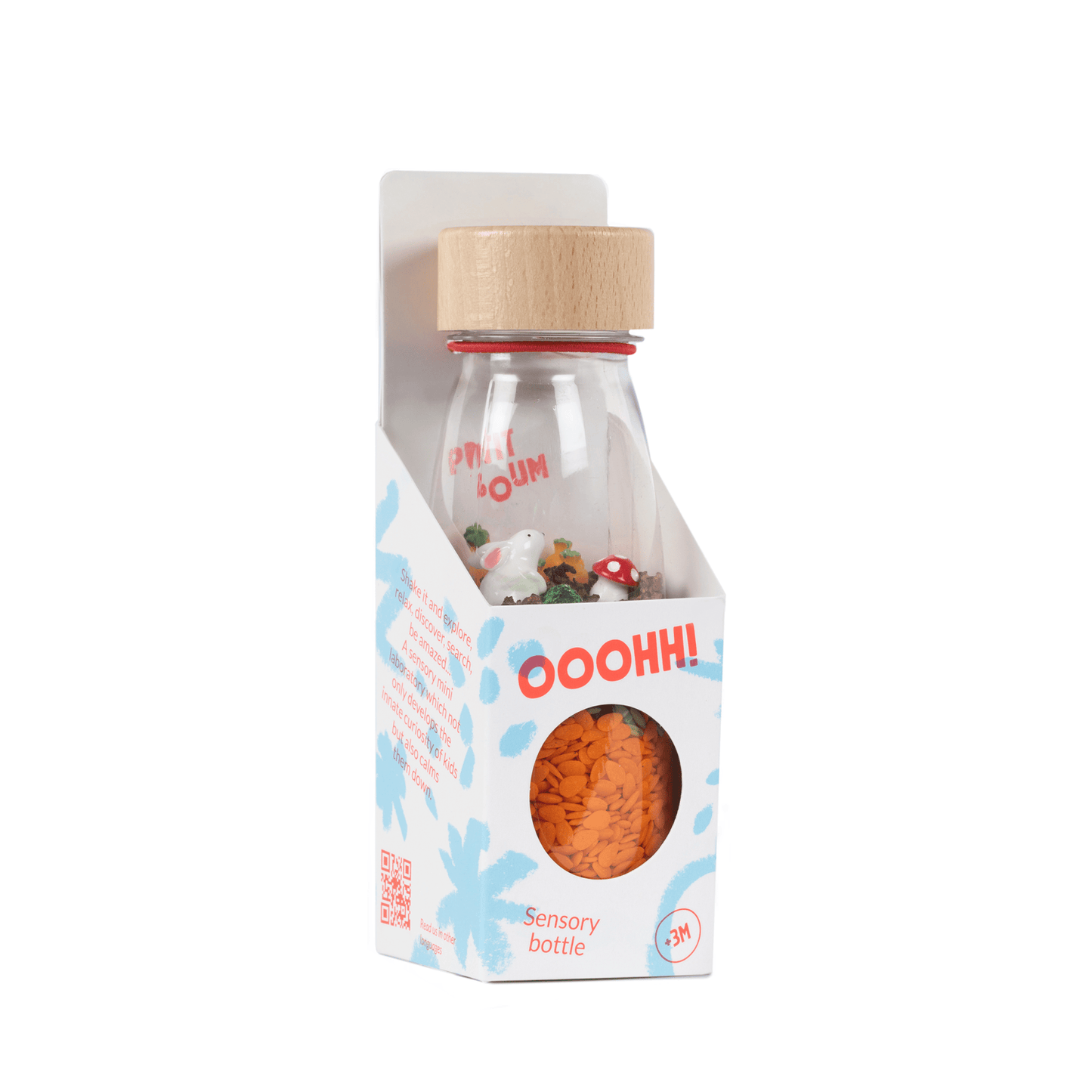 Bouteille sensorielle sonore - Lapin
