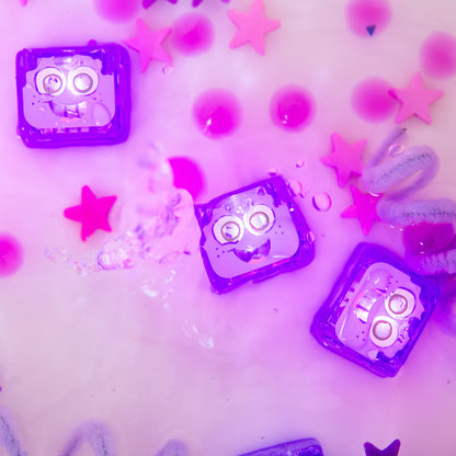 Pack 4 cubes lumineux (7 coloris au choix)