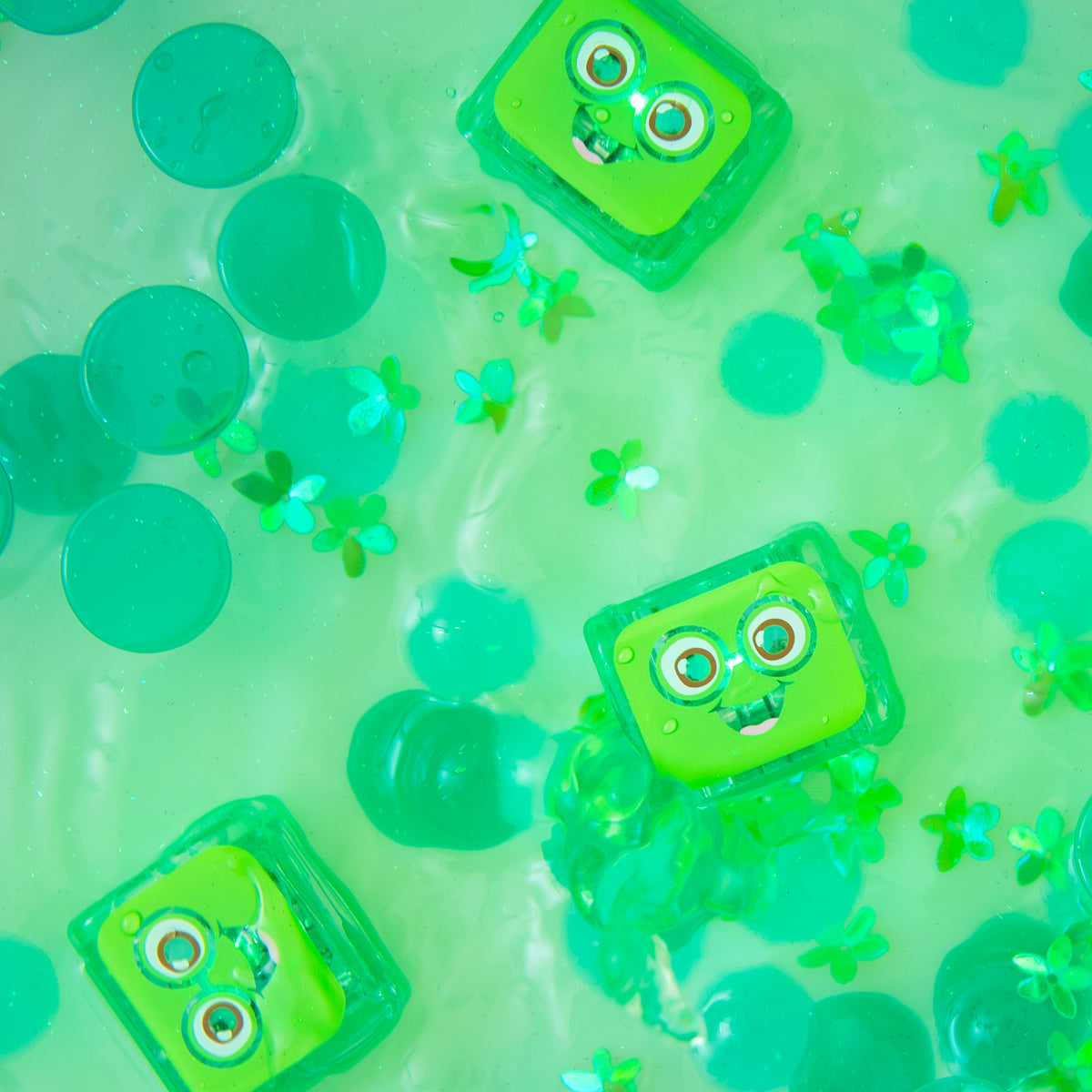 Pack 4 cubes lumineux (7 coloris au choix)