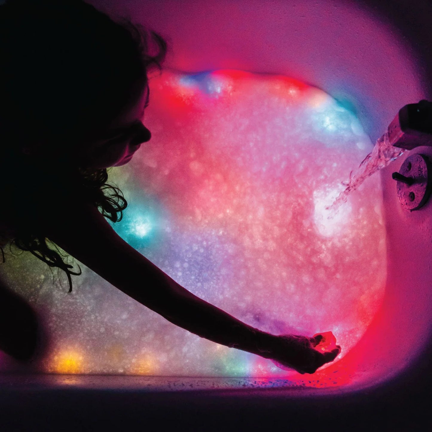 Pack 4 cubes lumineux (3 coloris au choix)