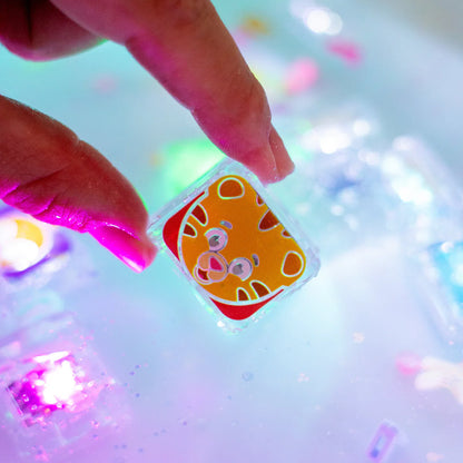 Pack 4 cubes lumineux (7 coloris au choix)