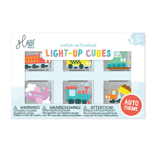Pack de 6 cubes lumineux - Transports