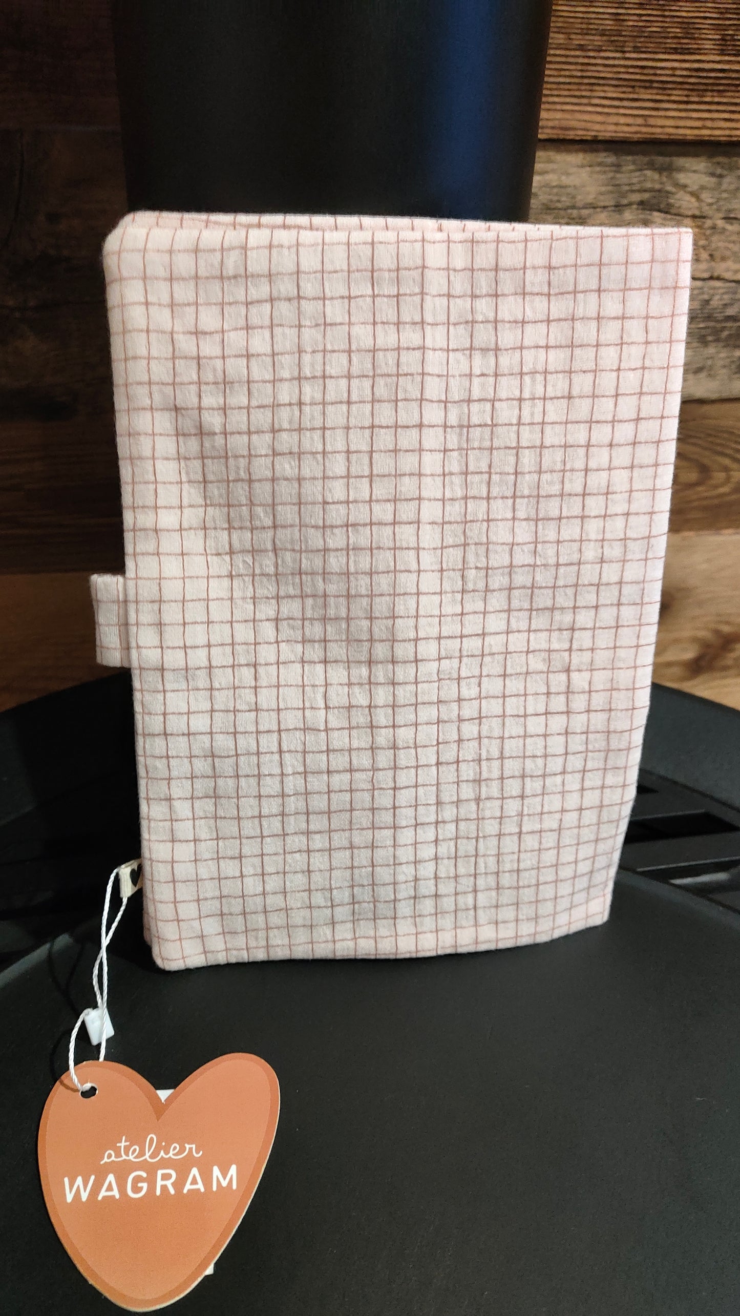 Protège carnet de santé gaze petits carreaux - Mon carnet de santé