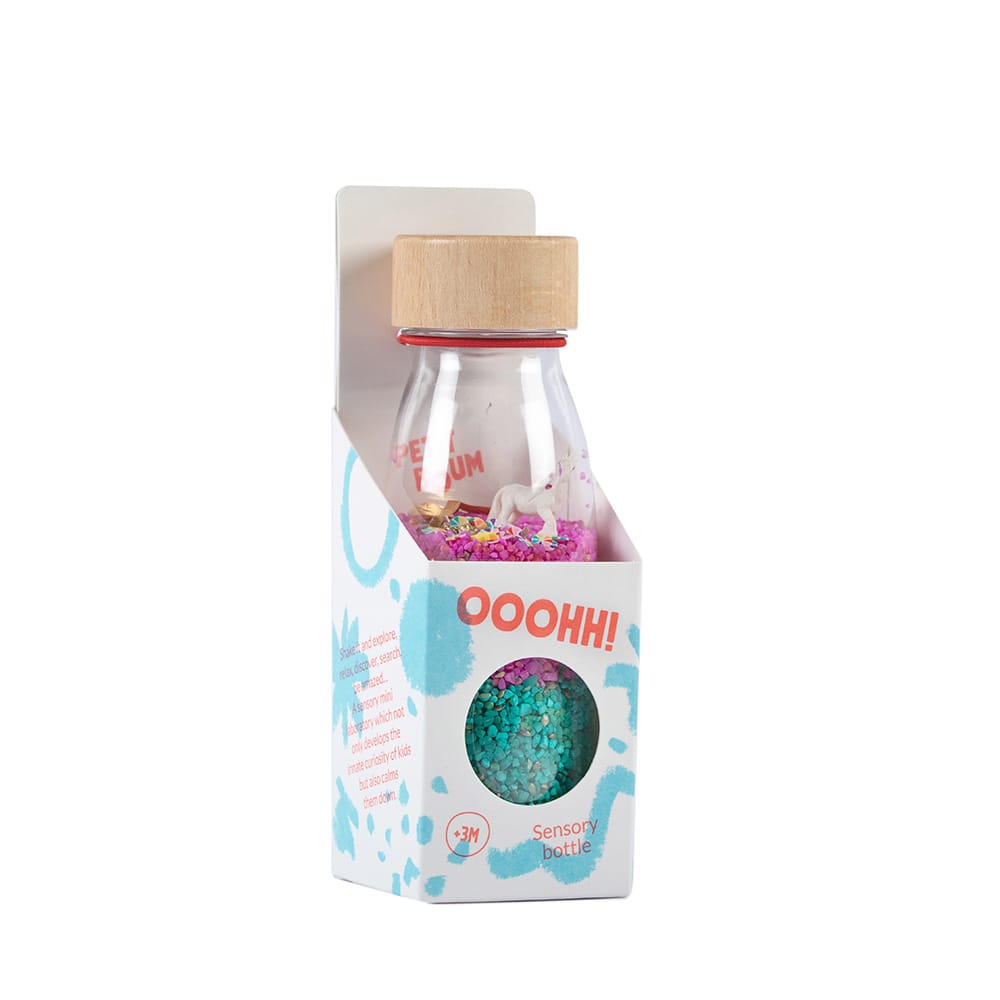 Bouteille sensorielle sonore - Licorne