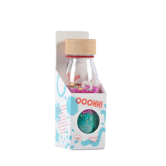 Bouteille sensorielle sonore - Licorne