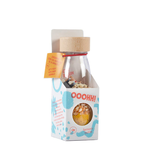 Bouteille sensorielle espion - Ferme