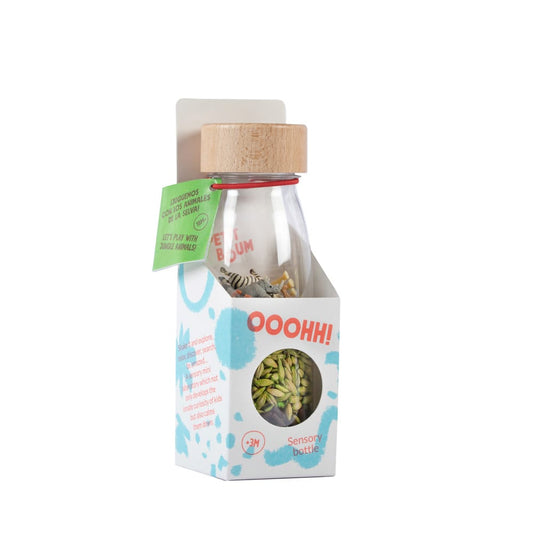 Bouteille sensorielle espion - Jungle