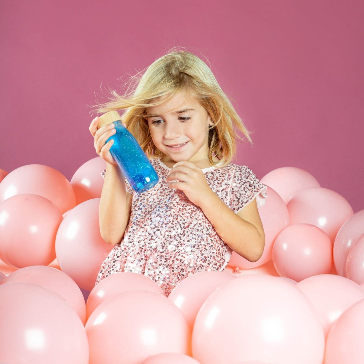 BOUTEILLE FLOAT - Bleu