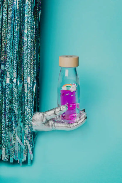 Bouteille sensorielle move - Arc-en-ciel