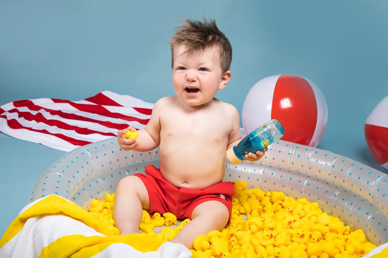 Bouteille sensorielle - Petit canard