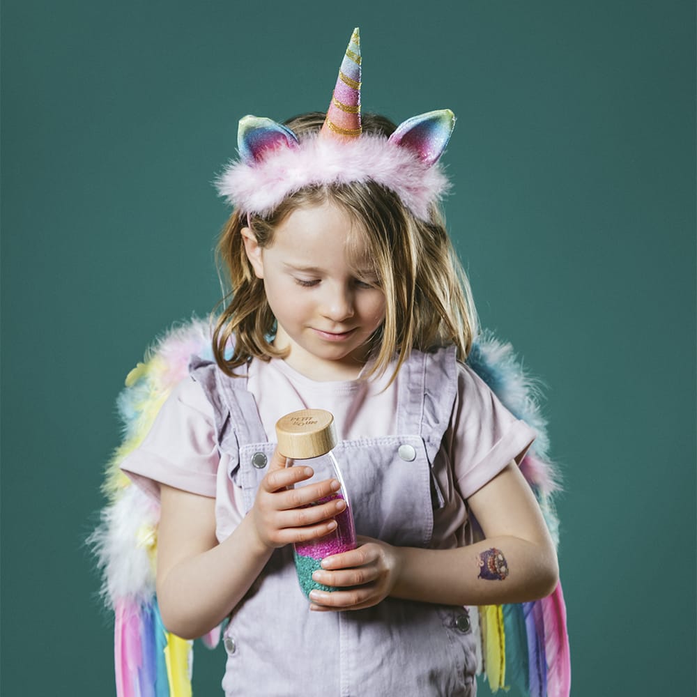 Bouteille sensorielle sonore - Licorne