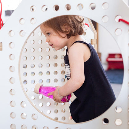 Bouteille flottante - Rose