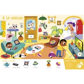 Le cherche et trouve sonore de mes 1 an