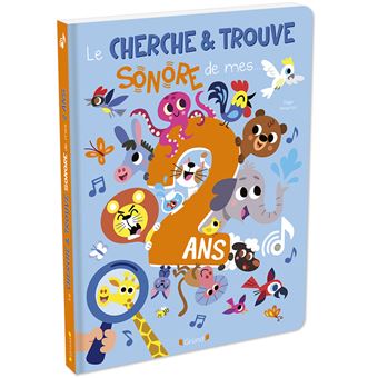 Le cherche et trouve sonore de mes 2 ans - Les animaux