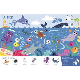 Le cherche et trouve sonore de mes 2 ans - Les animaux