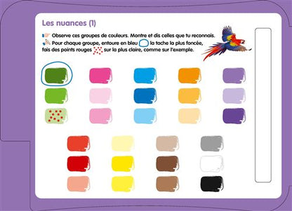 Les Livres-Ardoises Montessori – Je découvre les couleurs