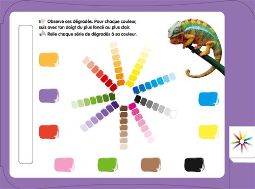 Les Livres-Ardoises Montessori – Je découvre les couleurs