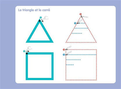Les Livres-Ardoises Montessori – Mes Formes Rugueuses