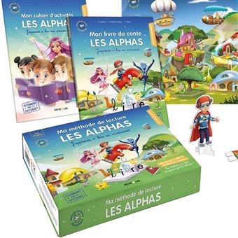 Ma méthode de lecture Les Alphas - Le coffret déclic lecture