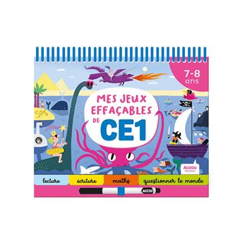 Mes Jeux Effaçables de CE1 (7-8 ans)